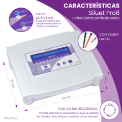 Electroestimulador Siluet Pro8 - Excetec