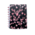 Caderno Inteligente Grande By Gocase Rose Black 80 fls