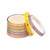 WASHI TAPE - SMALL HOT STAMPING - 5MMX3M - C/8 BRW