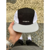 Boné five panel Stranger (cinza/preto)