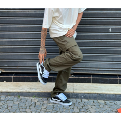 Calça cargo Stranger (verde militar) - Planet Street