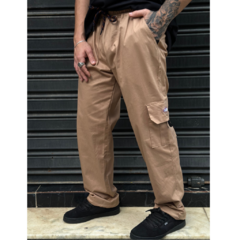 Calça sarja cargo Orange Brand (Cáqui) - comprar online