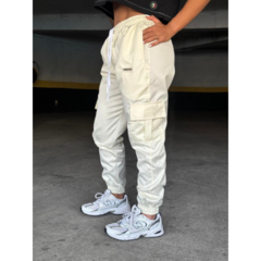 Calça Jogger Cargo Off White (Unissex) - comprar online