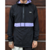 Corta Vento FIRE Anorak Taslan Square Logo (Preto\Lilás)