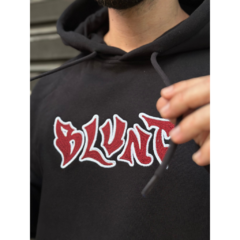 MOLETOM CANGURU PASTO BLUNT - PRETO - comprar online