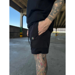 SHORT CARGO TACTEL MAFIUSU (PRETO) - comprar online