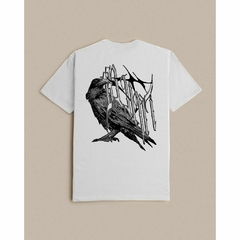 CAMISETA CROW BLUNT (BRANCO) - loja online