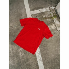 CAMISETA LOGO PLANO C (VERMELHO) na internet