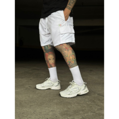 SHORTS CARGO RIPSTOP BRANCO MAFIUSU