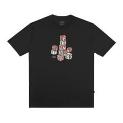 CAMISETA CUBE LETTERS PLANO C