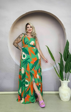 VESTIDO TROPICÁLIA - Vivis Moda