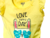 Conjunto de Calor Infantil Amarelo e Azul Blusinha e Short- Love Sunny Day - loja online