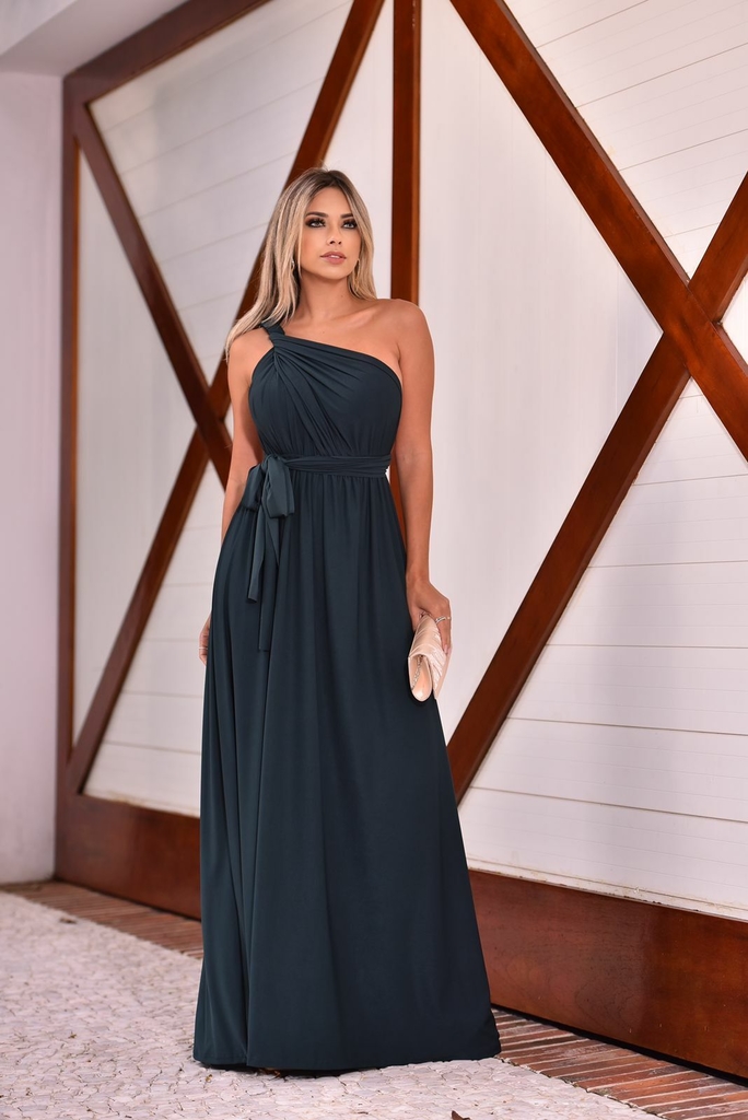 Vestido longo fashion infinity