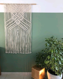 Infinito Busdista - Painel em macrame