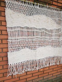 Painel Casulo em macrame - comprar online