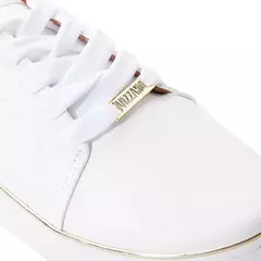 ZAPATILLAS CLASICAS C/ DETALLE DORADO PU BL 1214.15 (98860100) en internet