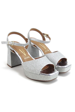 SANDALIA GLITTER TACO INTERMEDIO CON PLPATAFORMA 8CM 647220726594 (98864801) - comprar online