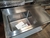 Bacha 1.40 Metros con base de acero inoxidable estante liso muebles gastronomía - tienda online