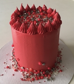 CAKE ROJO - PLATA