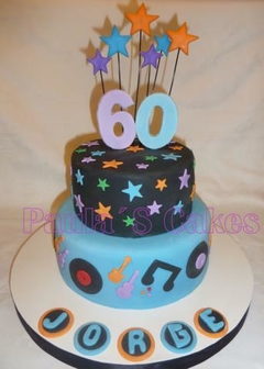 TORTA MUSICA RETRO