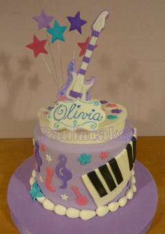 TORTA MUSICA PIANO - comprar online