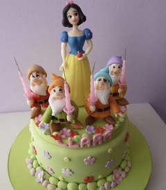 TORTA PRINCESA BLANCA NIEVES - Paulacakes