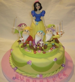 TORTA PRINCESA BLANCA NIEVES - tienda online