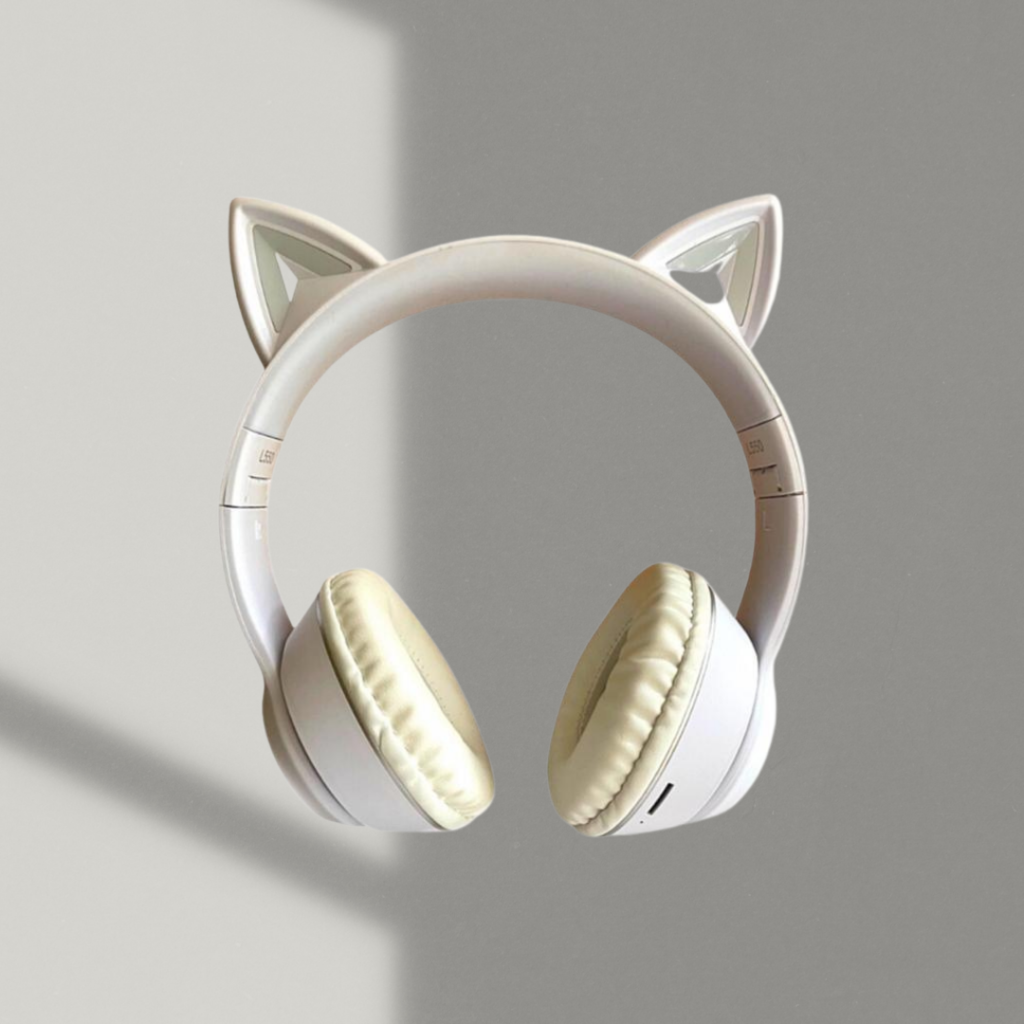 Audifonos bluetooth best sale de gatito