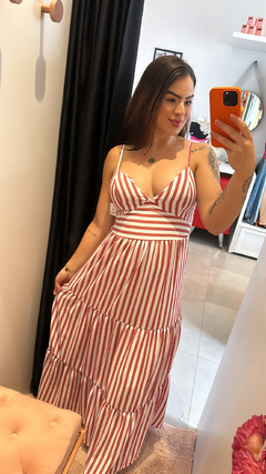 Vestido listras