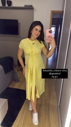 vestido mariana amarração midi