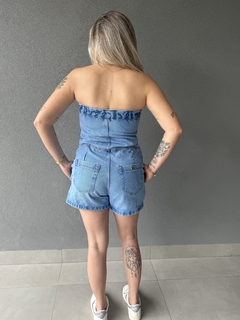 Macaquinho jeans