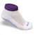 Meia para Pilates Branco/Roxo