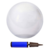 Bola de Pilates/Gym Ball 65cm - Transparente - comprar online