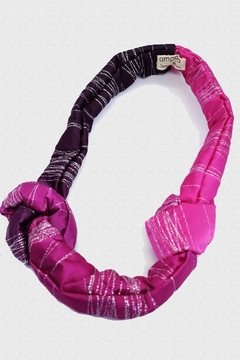 Collar Nudos Fucsia - AMPARA