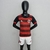 conjunto flamengo I infantil 22/23 s/n° Torcedor adidas - vermelho