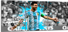 Cuadro Argentina Messi Efecto