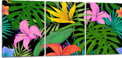 Cuadro Botanica Hojas Colores