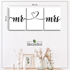 Cuadro Mr and Mrs - comprar online