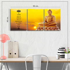 Cuadro Buda Zen Sol - comprar online