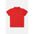 CAMISA POLO MANGA CURTA EM SUEDINE VERMELHO ALERT UP BABY - comprar online