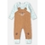 MACACAO MANGA LONGA EM SUEDINE URSO LISTRAS UP BABY - comprar online