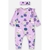 MACACAO COM FAIXA EM MOLECOTTON FLORAL LILÁS UP BABY