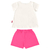 CONJUNTO BLUSA MALHA E SHORT MOLETOM BORBOLETA BEE LOOP - loja online