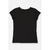 BLUSA MANGA CURTA EM COTTON PRETO PATI NICKI UP BABY - comprar online