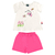 CONJUNTO BLUSA MALHA E SHORT MOLETOM BORBOLETA BEE LOOP - comprar online