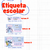 ETIQUETA ESCOLAR STITCH