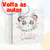 CADERNO PERSONALIZADO PANDA MENINA