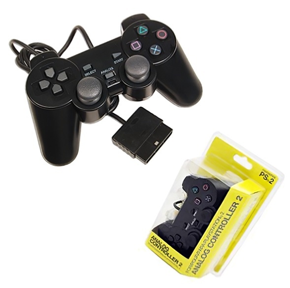 2 Joystick Control Para Ps2 Playstation 2 Mando Con Cable