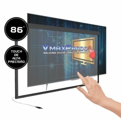 MOLDURA TOUCH SCREEN 86" INFRAVERMELHO VMAXPRADO