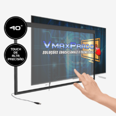 MOLDURA TOUCH SCREEN 40" INFRAVERMELHO VMAXPRADO